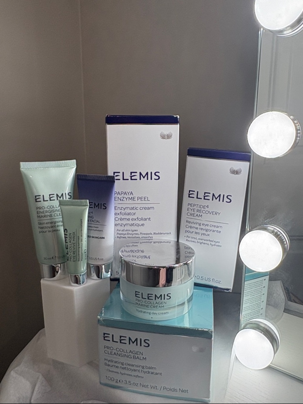 ELEMIS Pro-Collagen Peptide4 Set New Unused Sephora Skincare Bundle Luxury